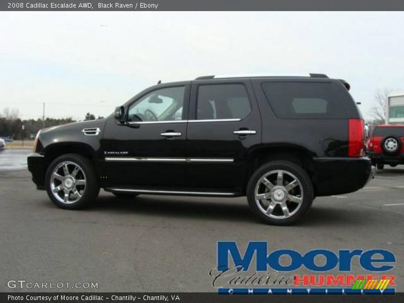 Black Raven / Ebony 2008 Cadillac Escalade AWD