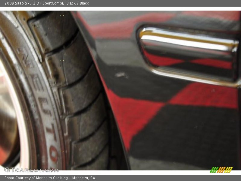 Black / Black 2009 Saab 9-5 2.3T SportCombi