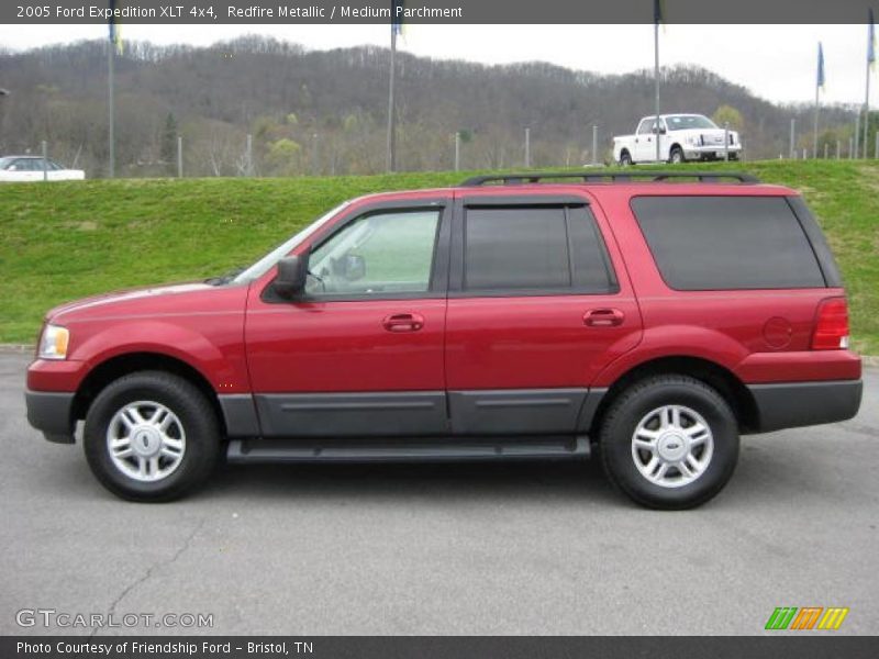 Redfire Metallic / Medium Parchment 2005 Ford Expedition XLT 4x4