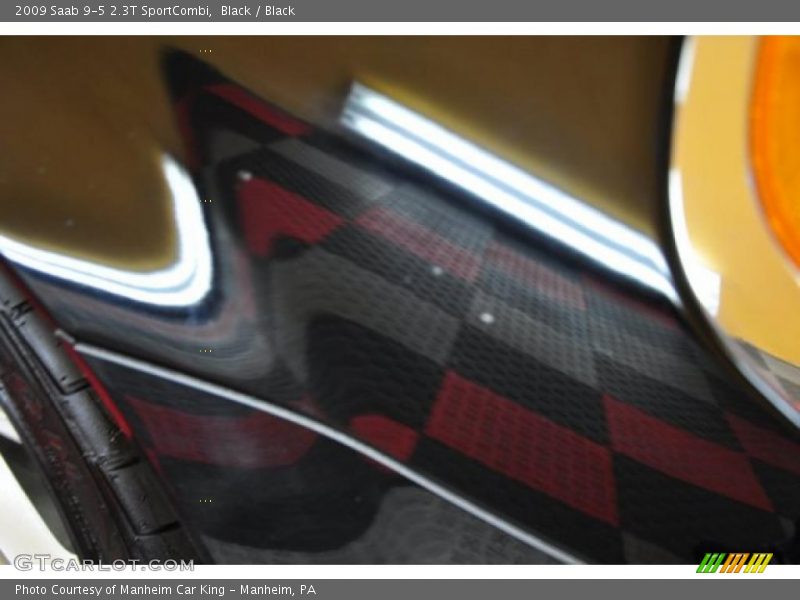 Black / Black 2009 Saab 9-5 2.3T SportCombi