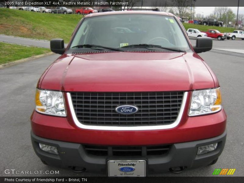 Redfire Metallic / Medium Parchment 2005 Ford Expedition XLT 4x4