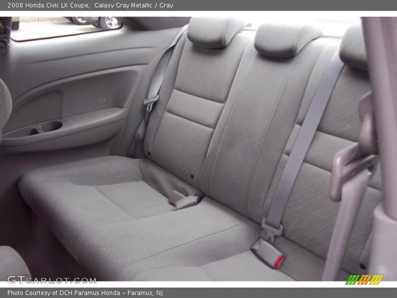 Galaxy Gray Metallic / Gray 2008 Honda Civic LX Coupe