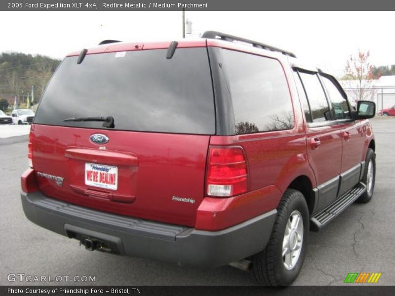 Redfire Metallic / Medium Parchment 2005 Ford Expedition XLT 4x4