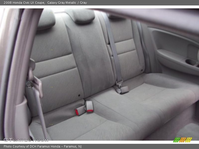 Galaxy Gray Metallic / Gray 2008 Honda Civic LX Coupe