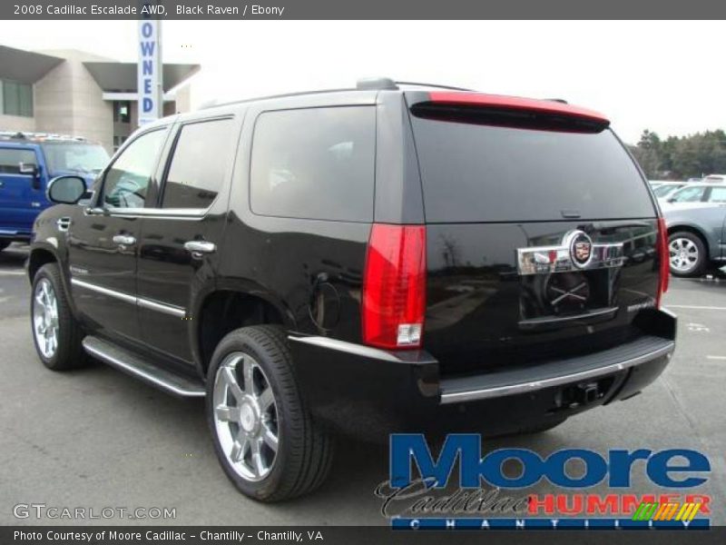 Black Raven / Ebony 2008 Cadillac Escalade AWD