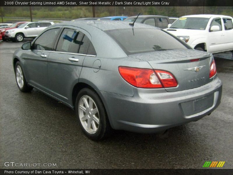  2008 Sebring Limited AWD Sedan Silver Steel Metallic