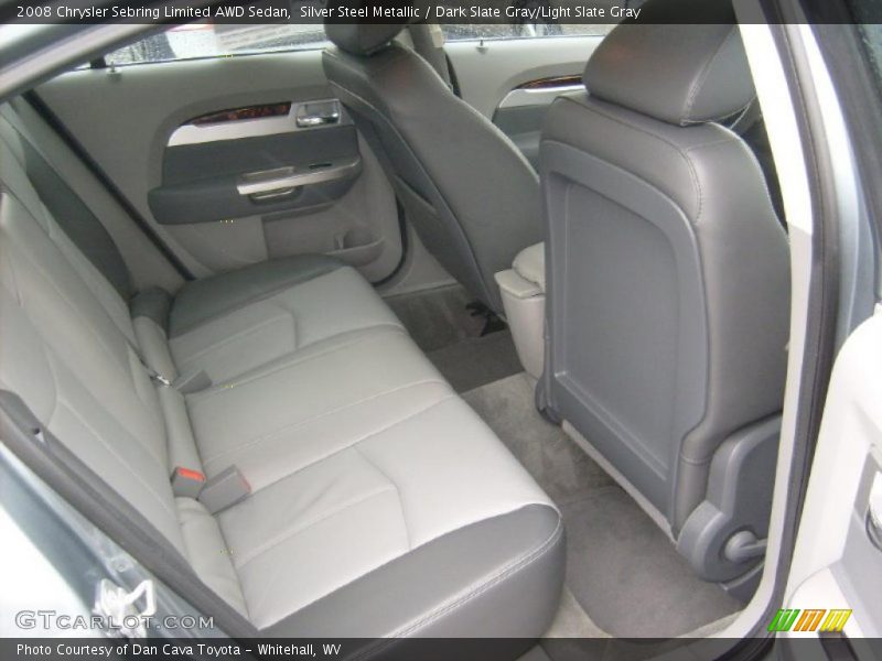 Silver Steel Metallic / Dark Slate Gray/Light Slate Gray 2008 Chrysler Sebring Limited AWD Sedan