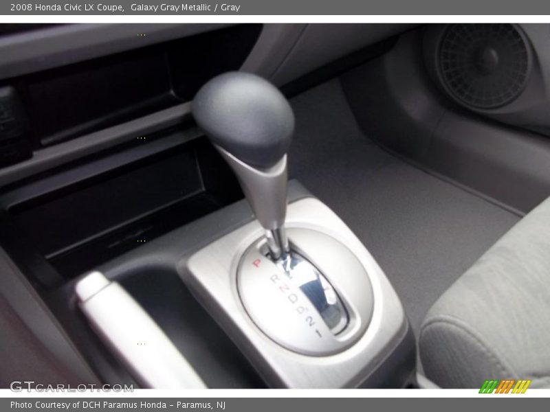 Galaxy Gray Metallic / Gray 2008 Honda Civic LX Coupe