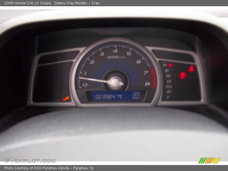 Galaxy Gray Metallic / Gray 2008 Honda Civic LX Coupe
