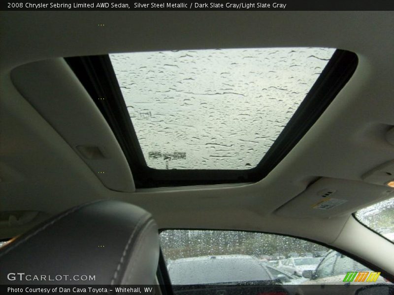 Silver Steel Metallic / Dark Slate Gray/Light Slate Gray 2008 Chrysler Sebring Limited AWD Sedan