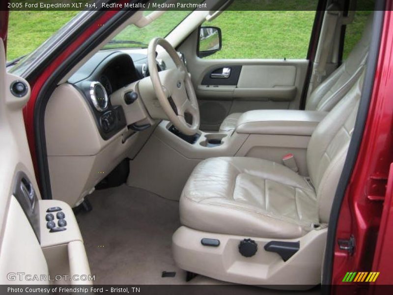 Redfire Metallic / Medium Parchment 2005 Ford Expedition XLT 4x4