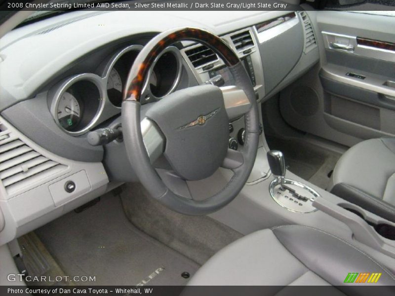 Dark Slate Gray/Light Slate Gray Interior - 2008 Sebring Limited AWD Sedan 