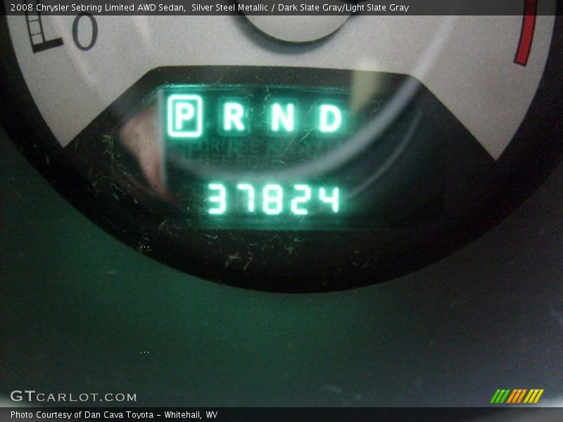 Silver Steel Metallic / Dark Slate Gray/Light Slate Gray 2008 Chrysler Sebring Limited AWD Sedan