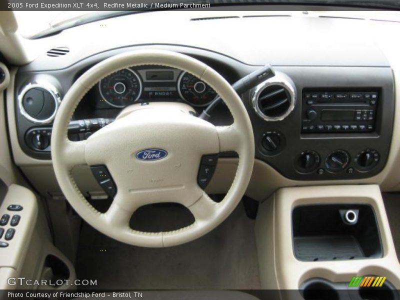 Redfire Metallic / Medium Parchment 2005 Ford Expedition XLT 4x4