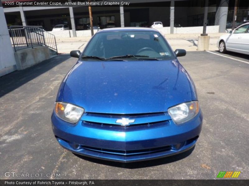 Arrival Blue Metallic / Graphite Gray 2005 Chevrolet Cavalier Coupe