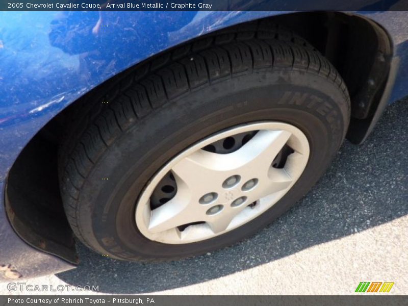 Arrival Blue Metallic / Graphite Gray 2005 Chevrolet Cavalier Coupe