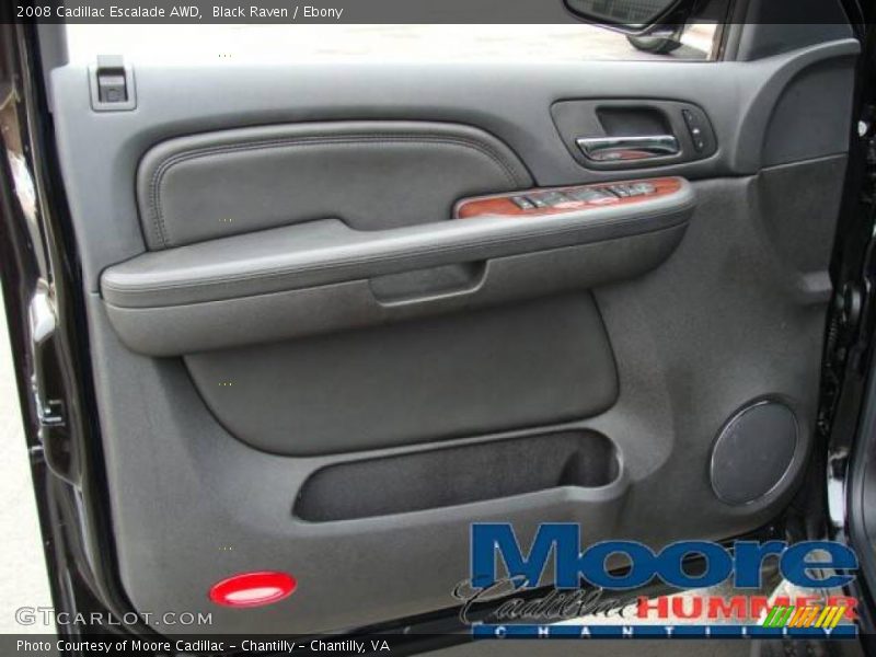 Black Raven / Ebony 2008 Cadillac Escalade AWD