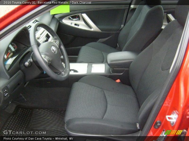 Barcelona Red Metallic / Dark Charcoal 2010 Toyota Camry SE