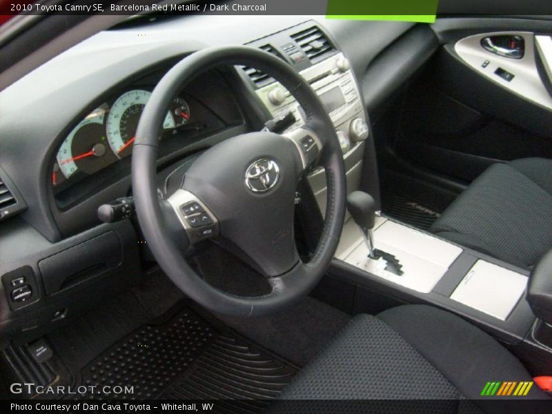 Barcelona Red Metallic / Dark Charcoal 2010 Toyota Camry SE