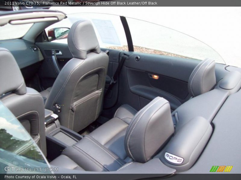  2011 C70 T5 Soverign Hide Off Black Leather/Off Black Interior