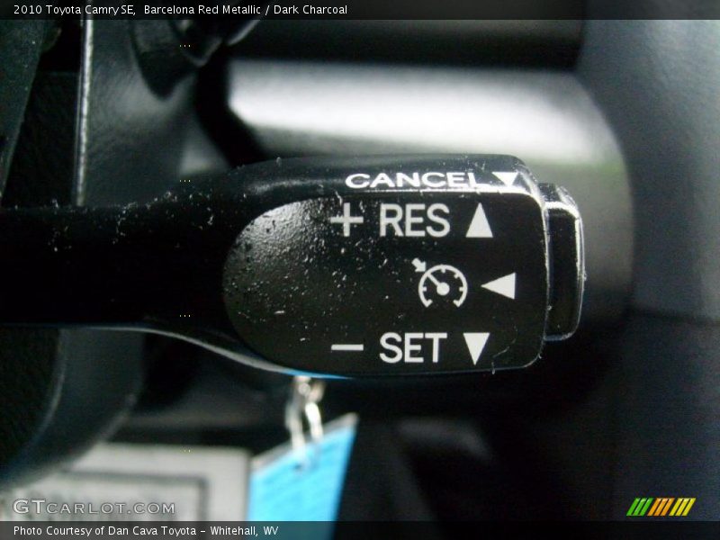 Barcelona Red Metallic / Dark Charcoal 2010 Toyota Camry SE