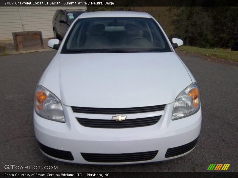 Summit White / Neutral Beige 2007 Chevrolet Cobalt LT Sedan