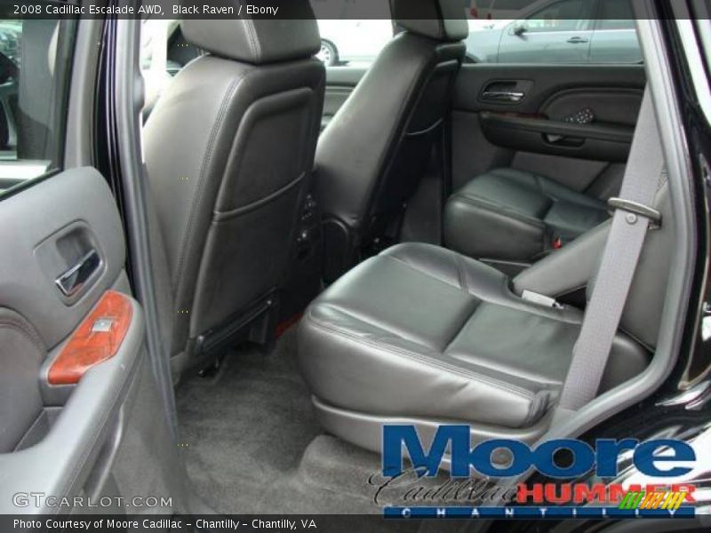 Black Raven / Ebony 2008 Cadillac Escalade AWD