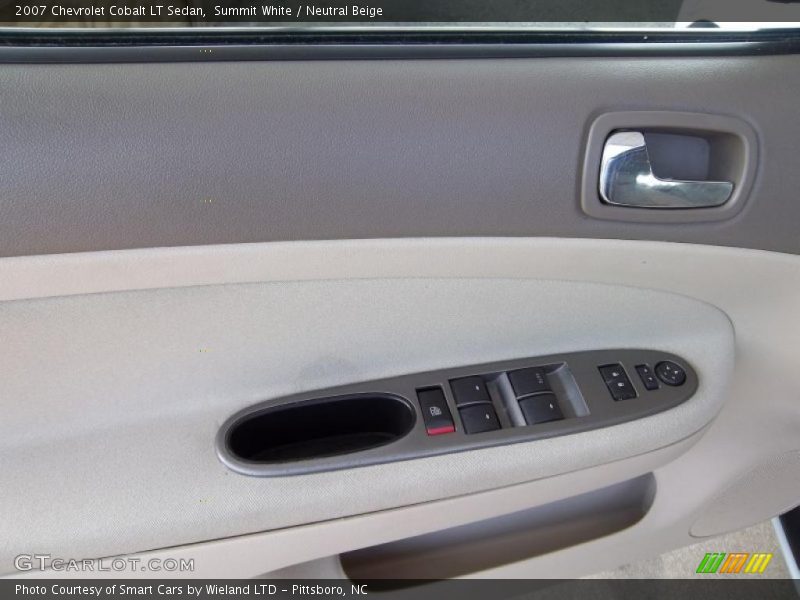 Summit White / Neutral Beige 2007 Chevrolet Cobalt LT Sedan