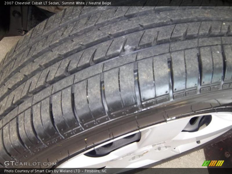 Summit White / Neutral Beige 2007 Chevrolet Cobalt LT Sedan