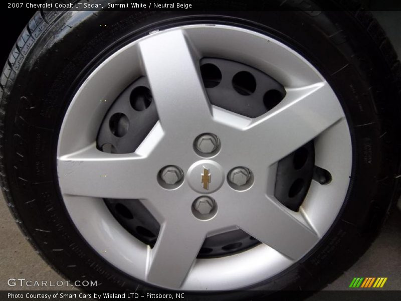 Summit White / Neutral Beige 2007 Chevrolet Cobalt LT Sedan