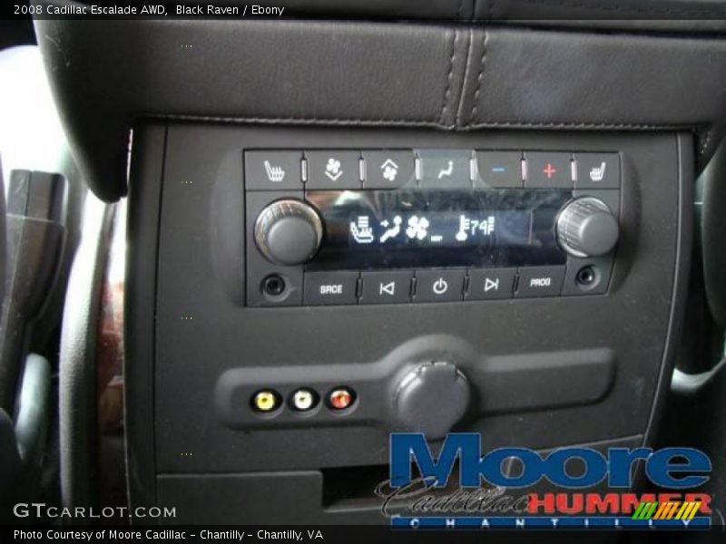 Black Raven / Ebony 2008 Cadillac Escalade AWD