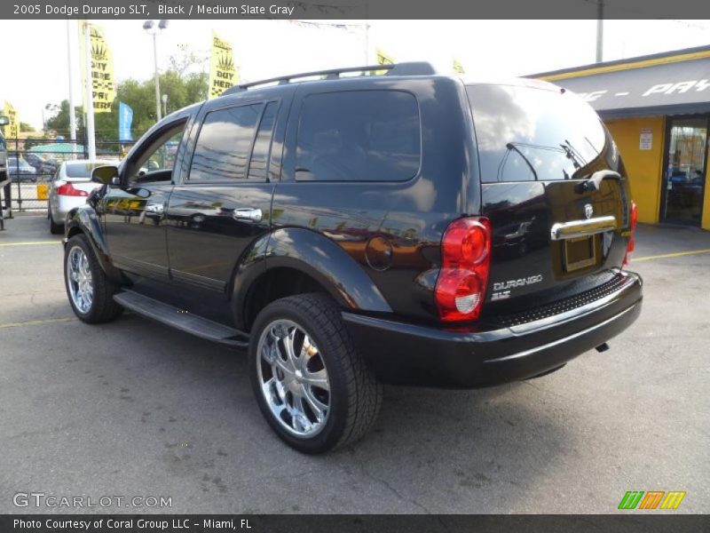 Black / Medium Slate Gray 2005 Dodge Durango SLT