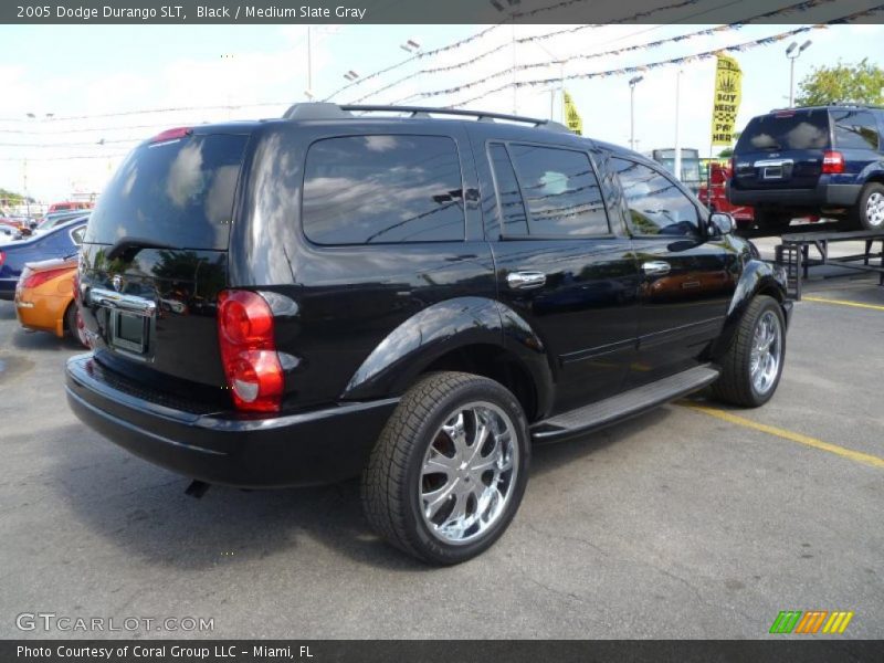 Black / Medium Slate Gray 2005 Dodge Durango SLT