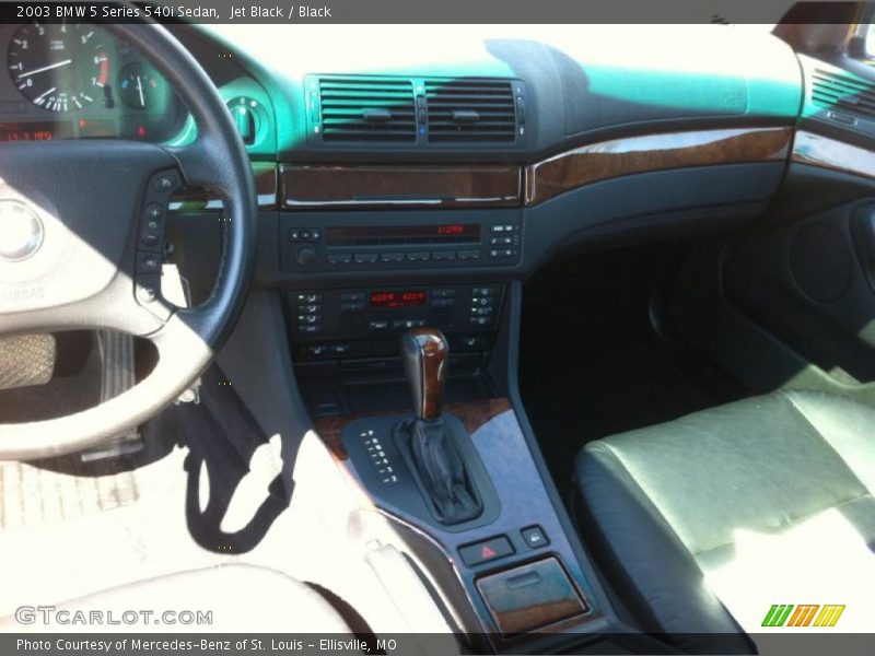 Jet Black / Black 2003 BMW 5 Series 540i Sedan