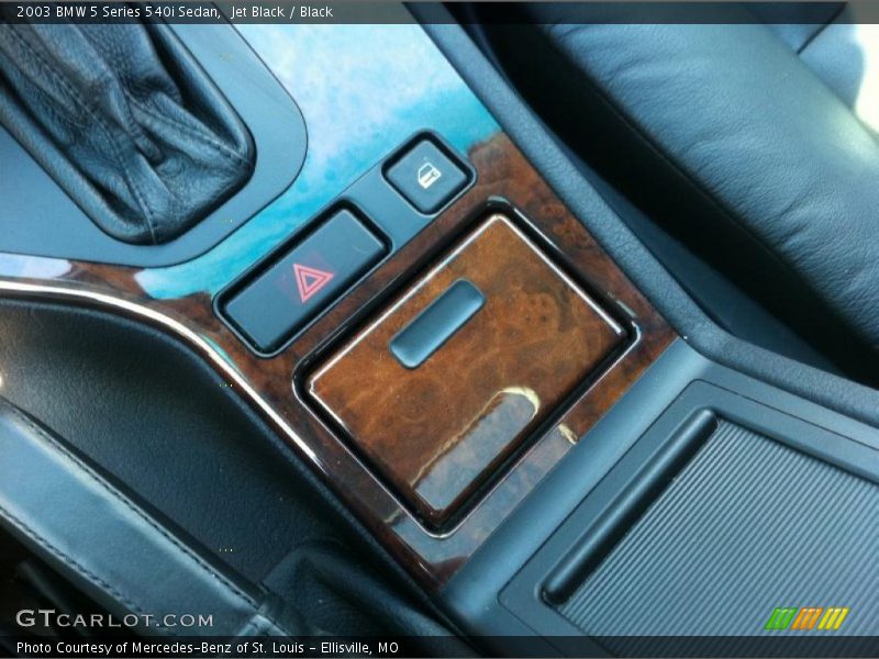 Jet Black / Black 2003 BMW 5 Series 540i Sedan