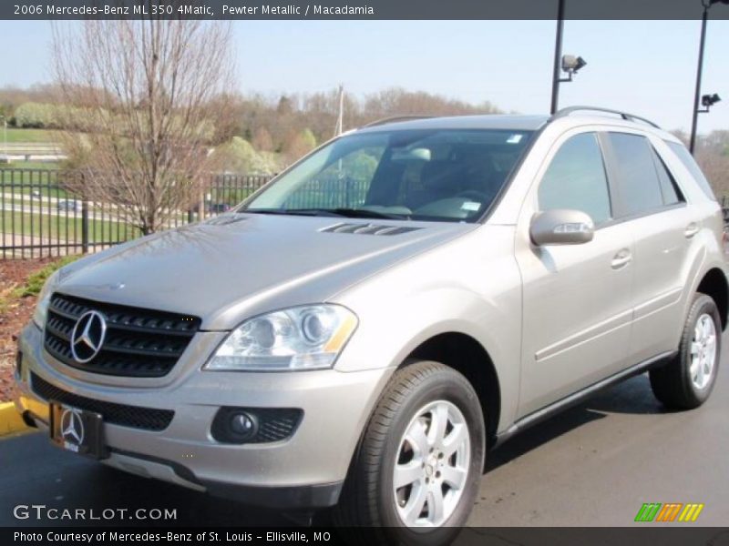 Pewter Metallic / Macadamia 2006 Mercedes-Benz ML 350 4Matic
