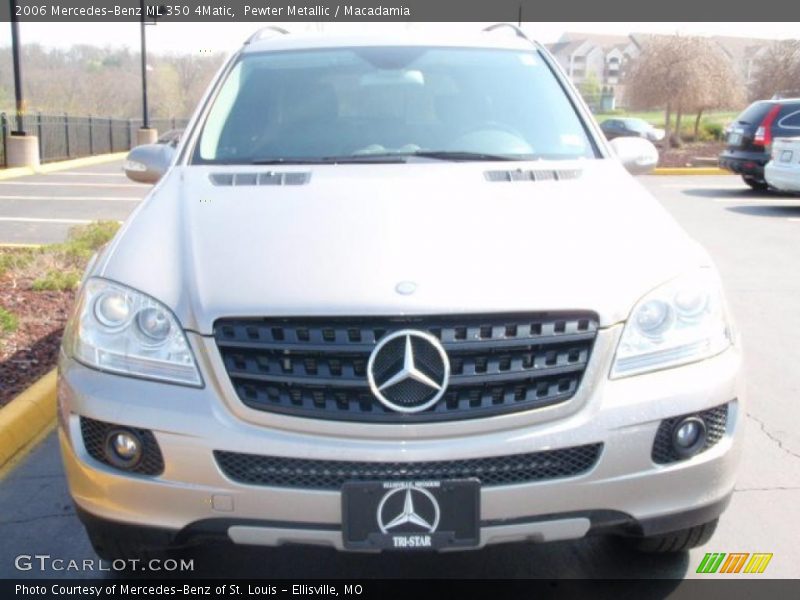 Pewter Metallic / Macadamia 2006 Mercedes-Benz ML 350 4Matic