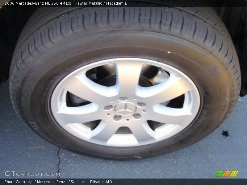 Pewter Metallic / Macadamia 2006 Mercedes-Benz ML 350 4Matic