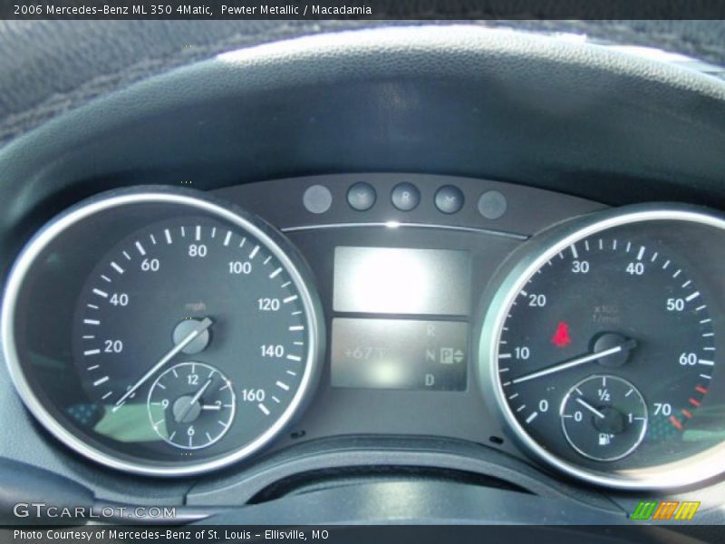 Pewter Metallic / Macadamia 2006 Mercedes-Benz ML 350 4Matic