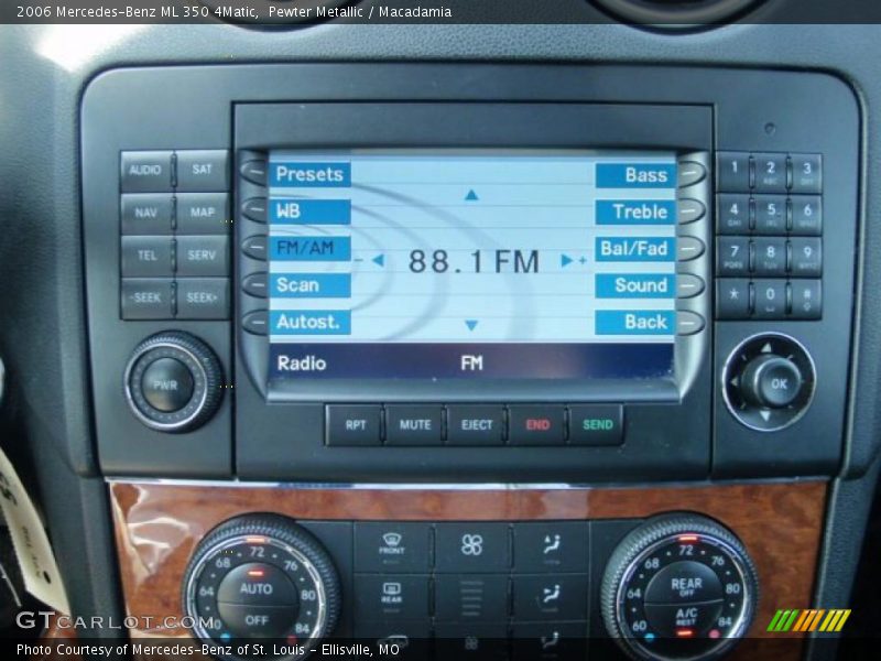 Pewter Metallic / Macadamia 2006 Mercedes-Benz ML 350 4Matic