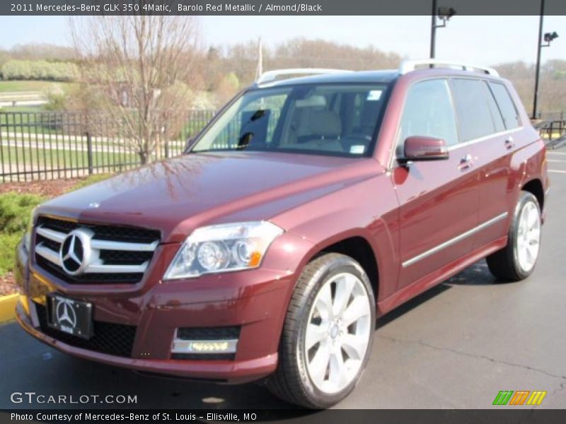 Barolo Red Metallic / Almond/Black 2011 Mercedes-Benz GLK 350 4Matic