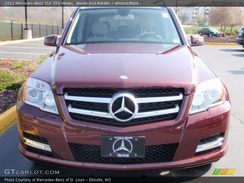 Barolo Red Metallic / Almond/Black 2011 Mercedes-Benz GLK 350 4Matic