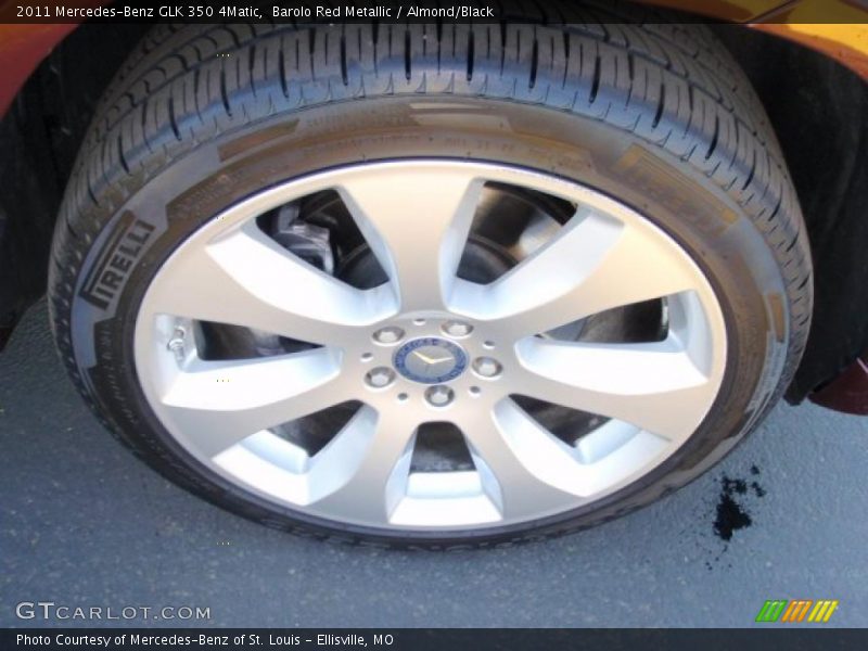 Barolo Red Metallic / Almond/Black 2011 Mercedes-Benz GLK 350 4Matic