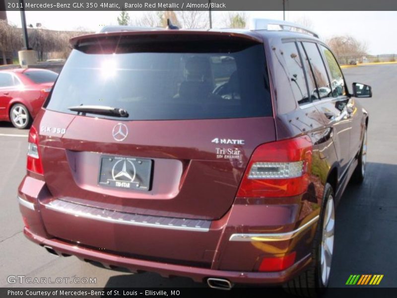 Barolo Red Metallic / Almond/Black 2011 Mercedes-Benz GLK 350 4Matic