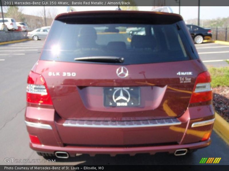 Barolo Red Metallic / Almond/Black 2011 Mercedes-Benz GLK 350 4Matic