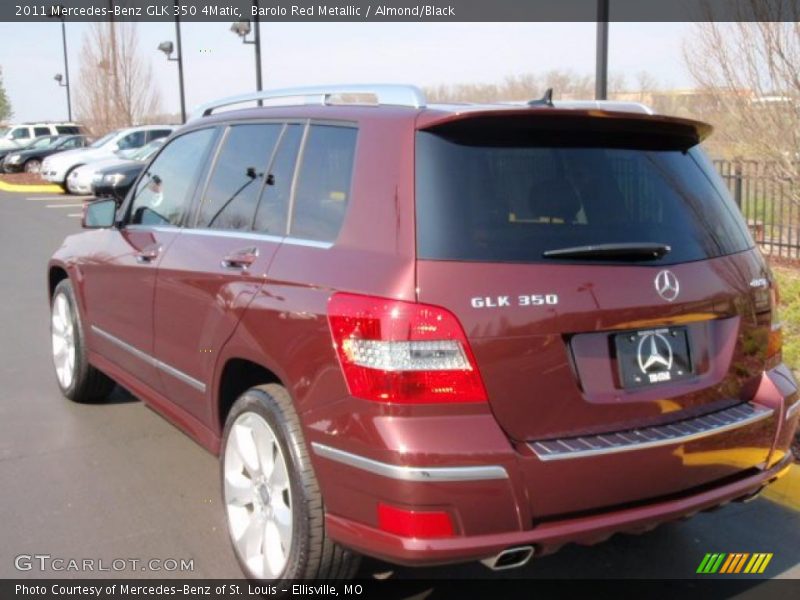 Barolo Red Metallic / Almond/Black 2011 Mercedes-Benz GLK 350 4Matic