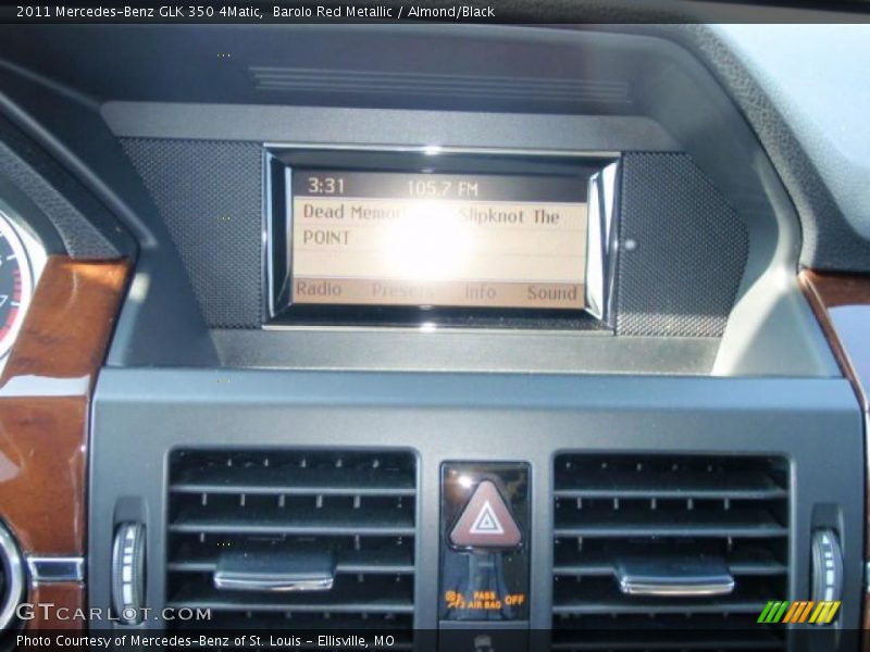 Barolo Red Metallic / Almond/Black 2011 Mercedes-Benz GLK 350 4Matic
