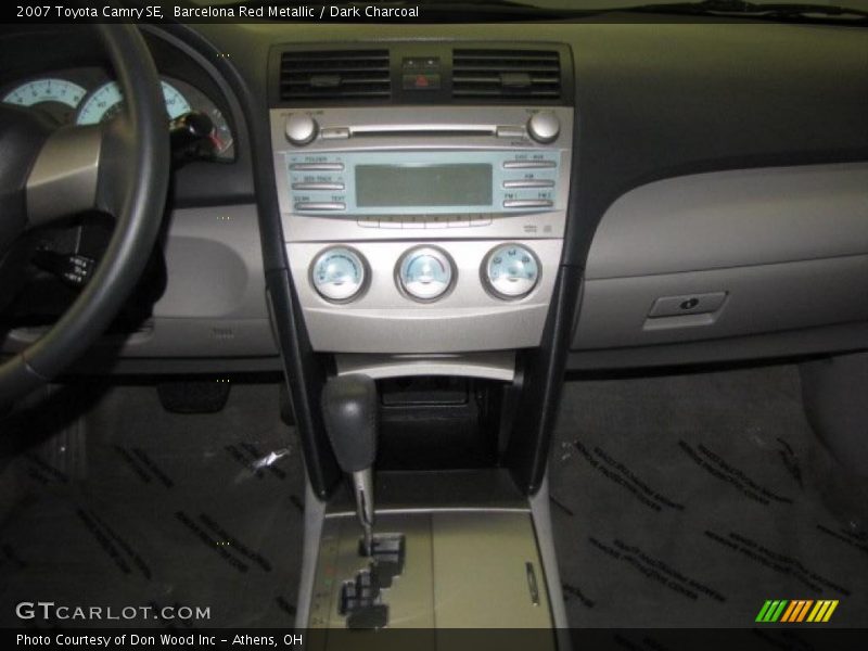 Barcelona Red Metallic / Dark Charcoal 2007 Toyota Camry SE