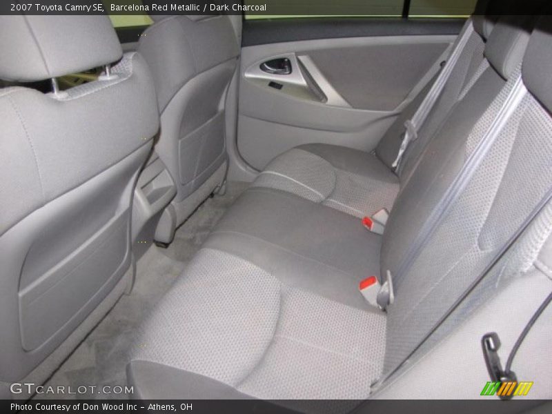 Barcelona Red Metallic / Dark Charcoal 2007 Toyota Camry SE