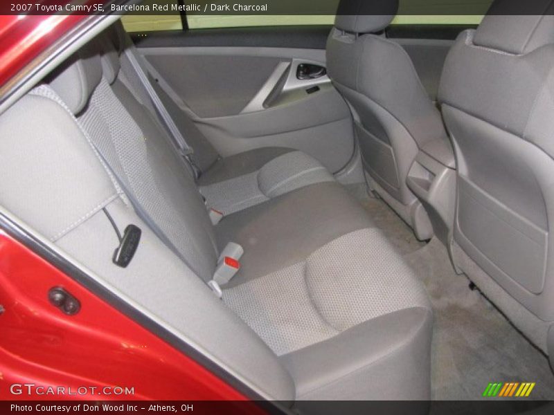 Barcelona Red Metallic / Dark Charcoal 2007 Toyota Camry SE